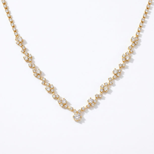 Collier de Mariage Élégant en Diamant
