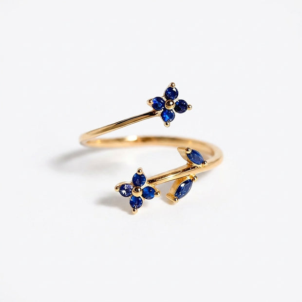 Bague Flora Saphir