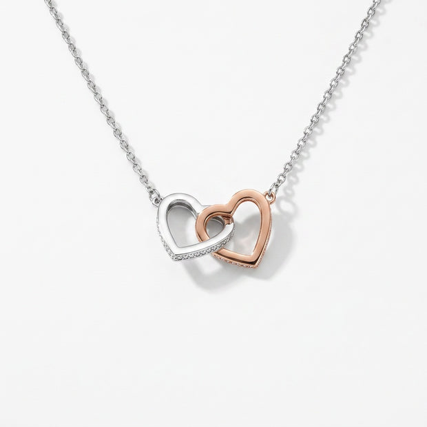 COLLIER COEUR DOUBLE - Éternelle