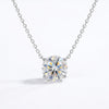 Collier Solitaire Élégant en Cristal