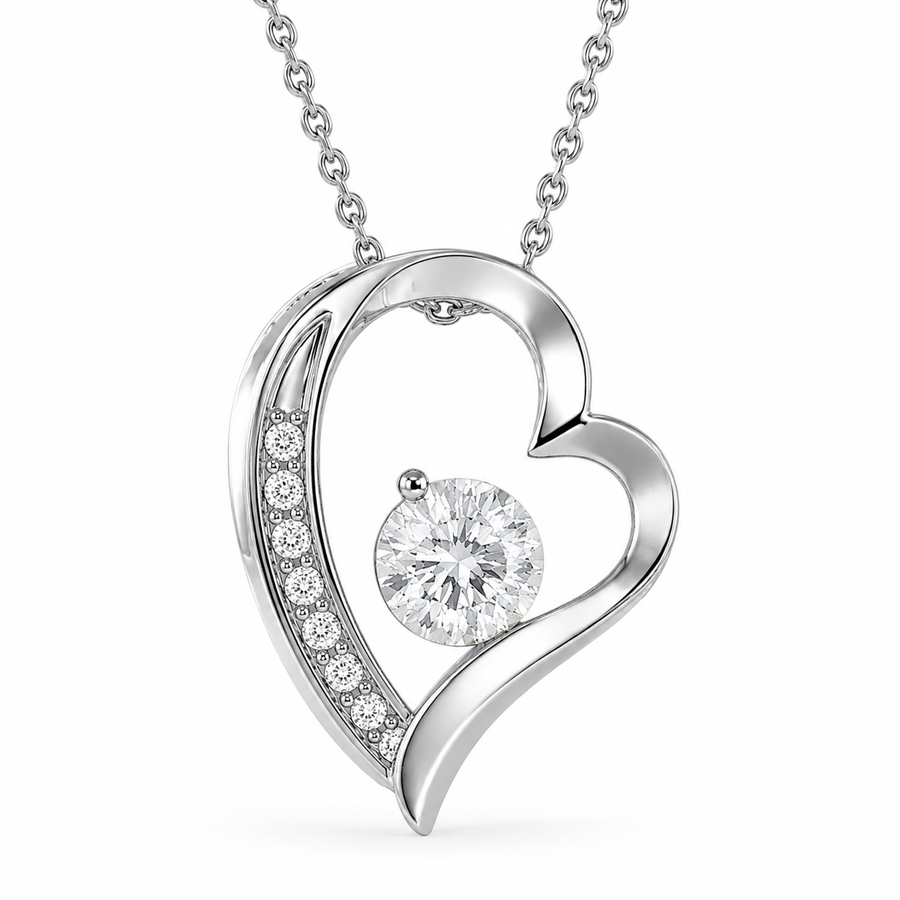 À ma Chérie - Collier Coeur Éternel